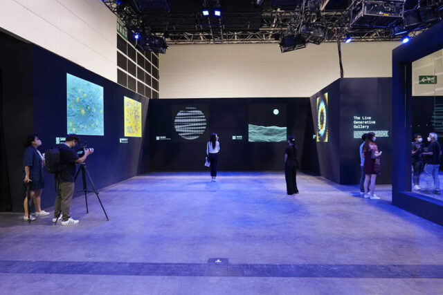 Art basel Hong Kong exhibit