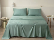 These sheets are made of bamboo fabric