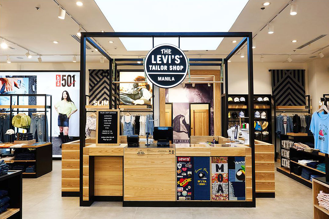 Refurbishing old jeans is one way to be sustainable