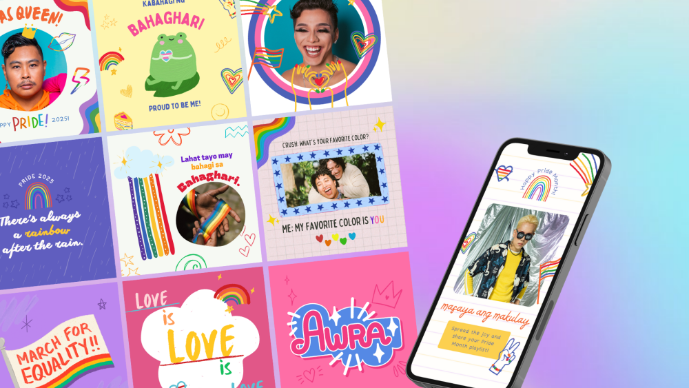 Canva Philippines Launches Retro Templates For Pride Month 