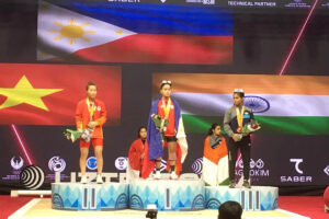 Ramos on gold-grabbing spree in youth, junior weightlifting