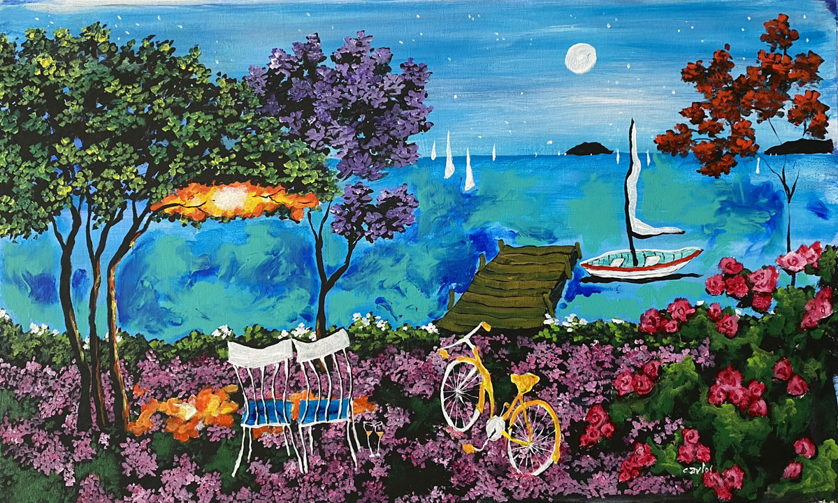 To-Touch-Forever-26x44-acrylic-on-canvas