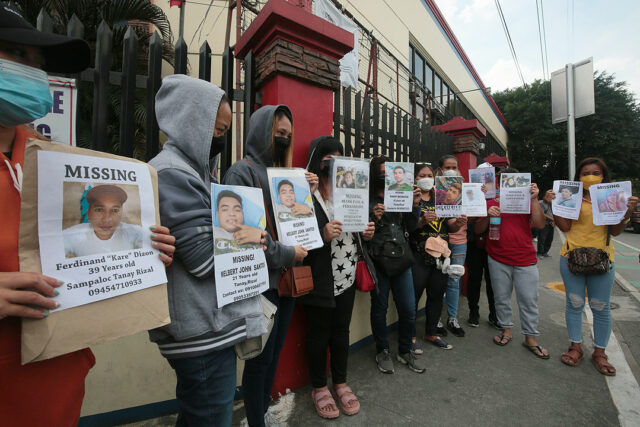 relatives of some missing cockfighting aficionados