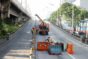 Infrastructure spending up in May