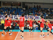 Japan routs Australia in three sets, sweeps Pool B