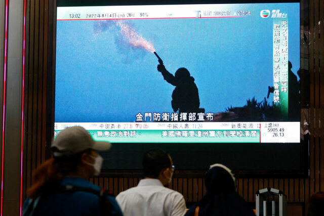 China’s People’s Liberation Army-TV screen