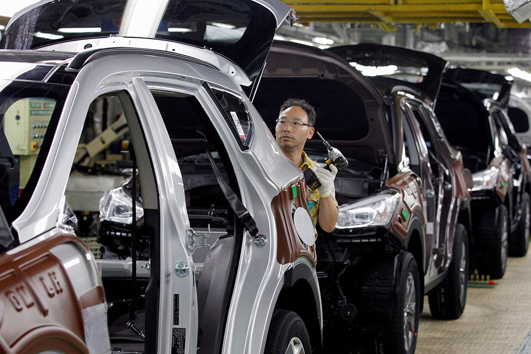 Korea-worker-main factory of Hyundai Motor in Ulsan