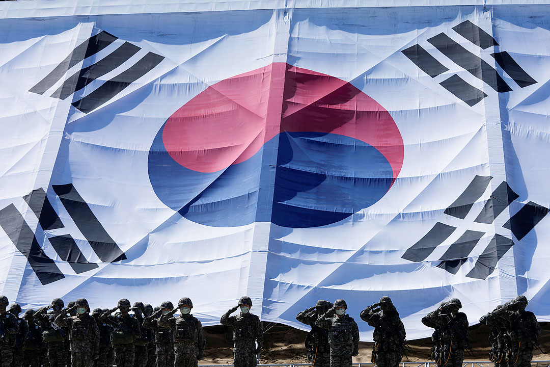 SOUTHKOREA-ANNIVERSARY-MILITARY-flag