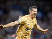 Lewandowski scores two as Barcelona thrash Real Sociedad