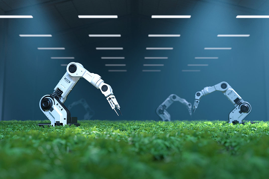 smart-robotic-farmers-concept-robot-farmers-agriculture-technology-farm-automation
