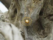 Sacred designs in pearls and gold