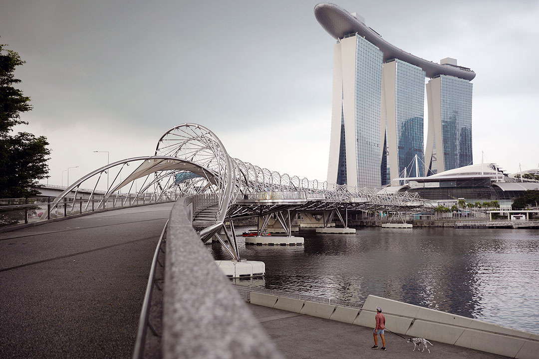 Singapore-Marina Bay Sands casino and resort