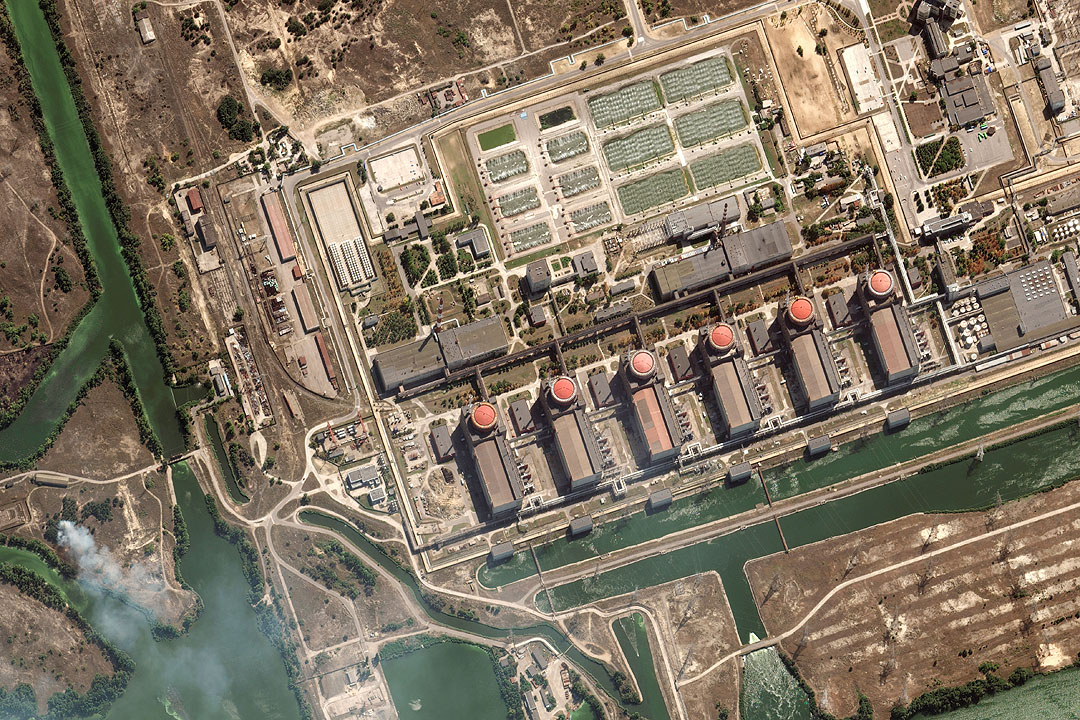 Zaporizhzhia nuclear power plant, Ukraine