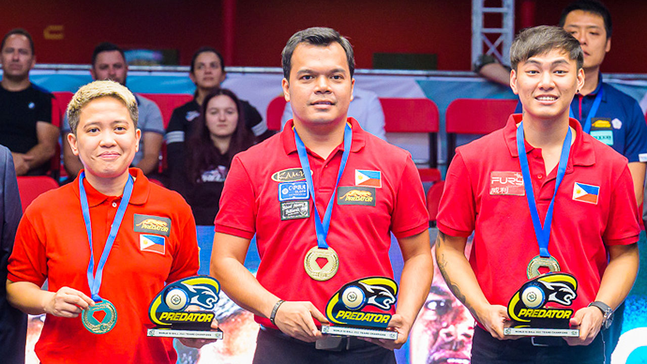 Philippines rules the 2022 Predator World 10ball Team Championship