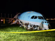 Korean Air says jet overran runway in Philippines, no injuries reported