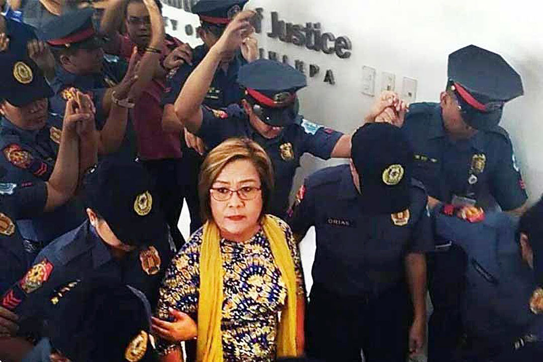 De Lima safe after being taken hostage by inmate - BusinessWorld Online