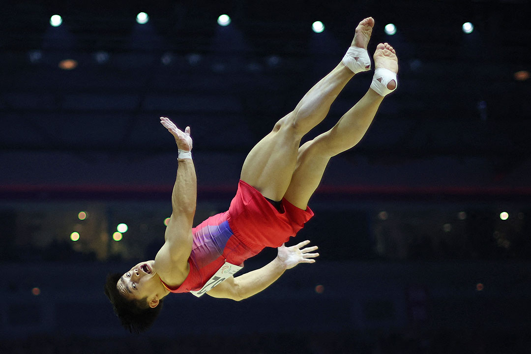 Yulo finishes 7th in floor exercise in World Championships