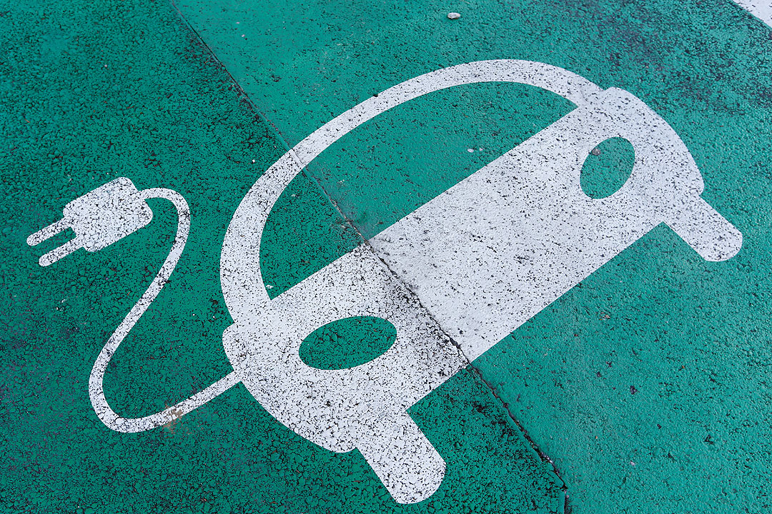 SIGN-electric car-EV