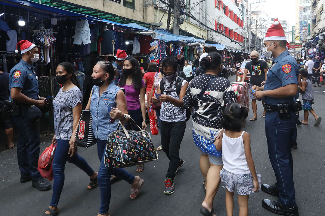 shopping area-crowd