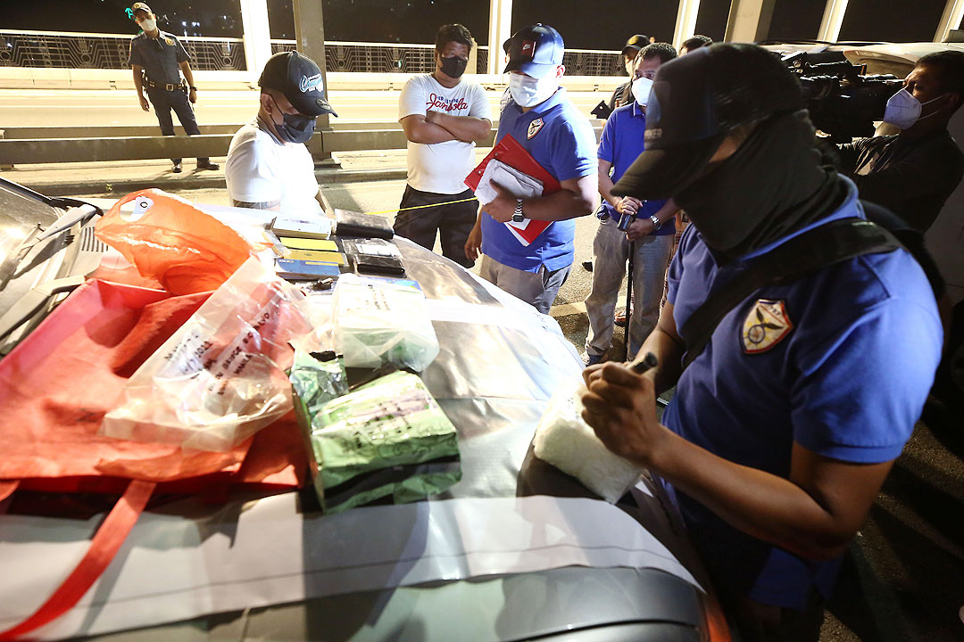 police drug raid