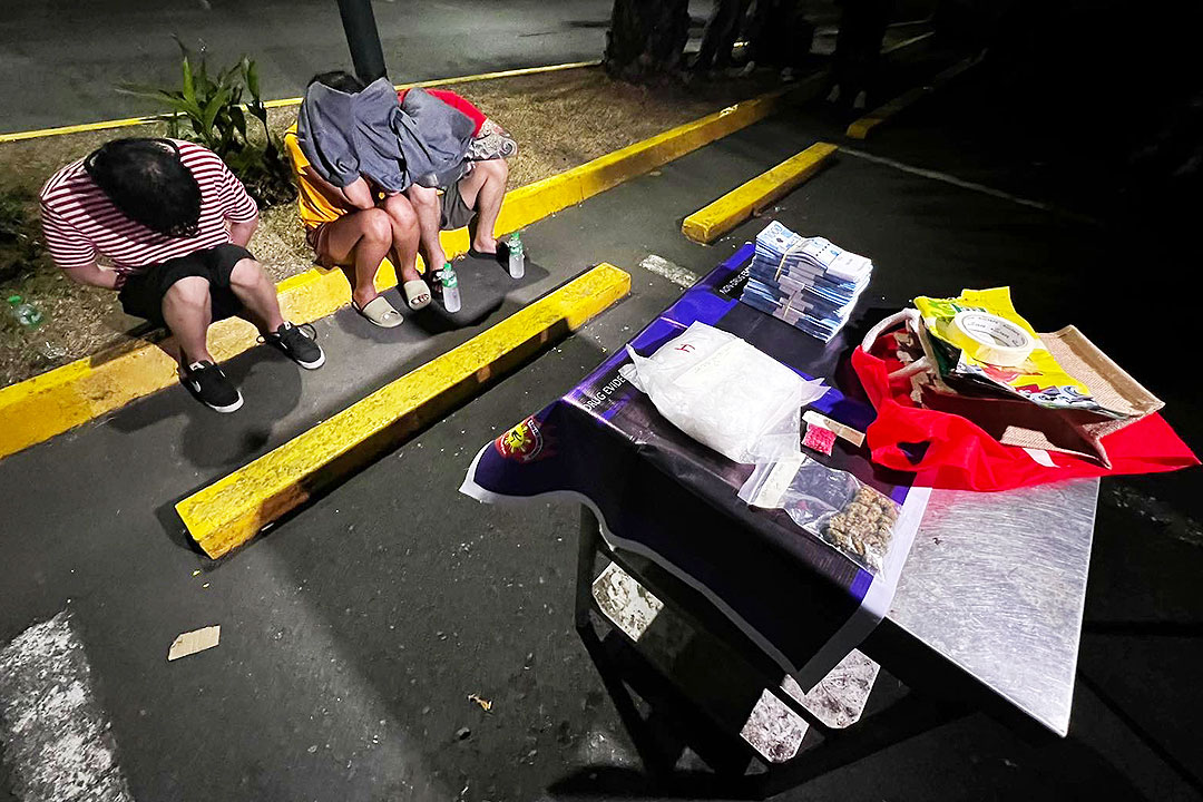 Police drug raid