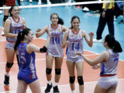 Lady Chiefs rout Red Spikers in four sets for its 2nd win in a row