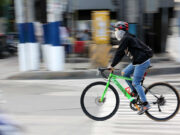 Protected bike lanes to remain on Ayala Avenue