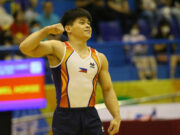 Yulo regains floor exercise rhythm in Gymnastics World Cup Series in Qatar