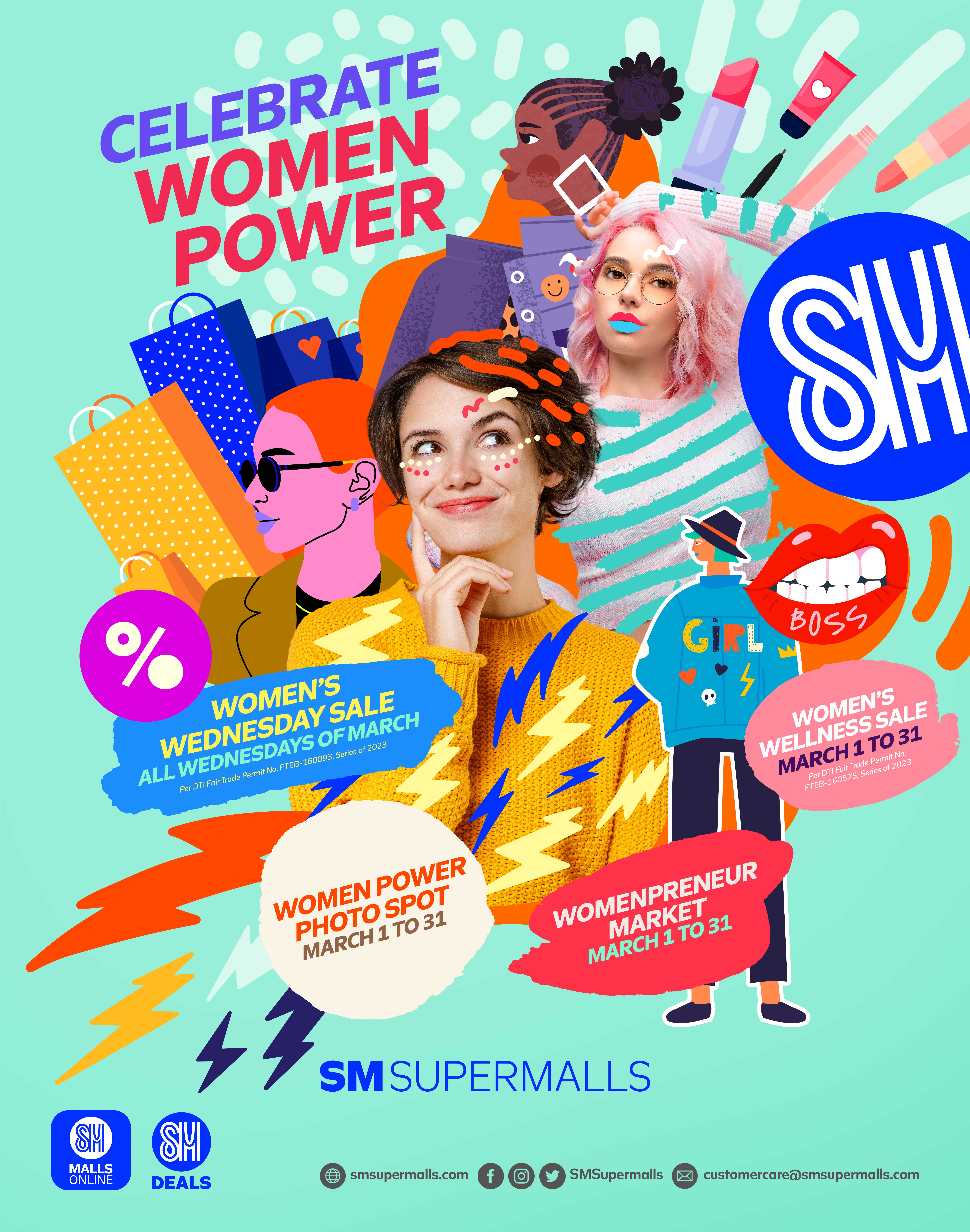 Celebrate Women Power at SM