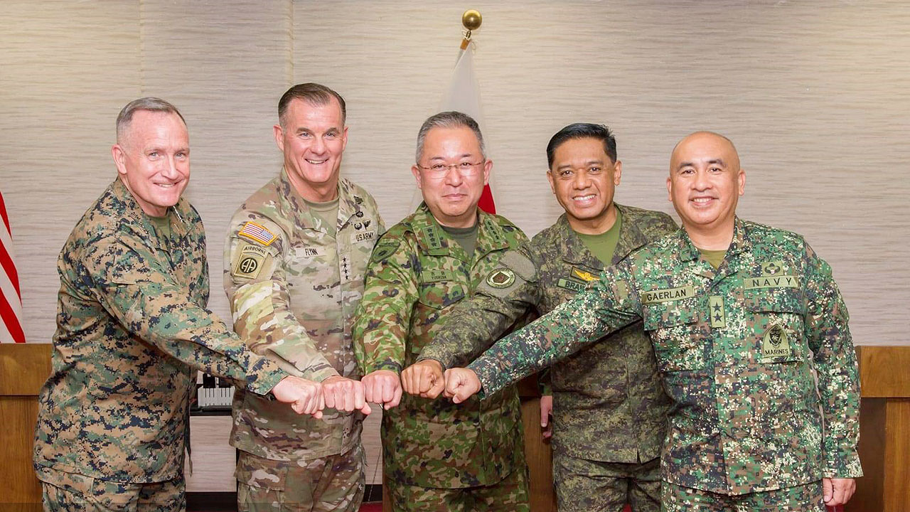 Japan-US-PHL-military-heads