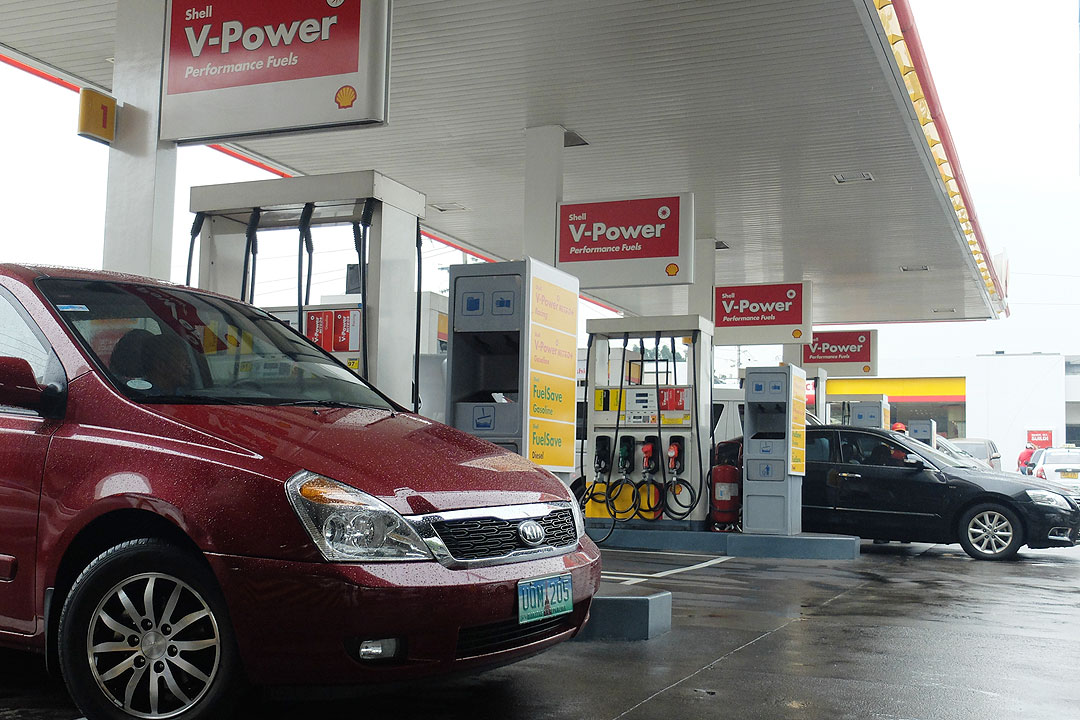 Shell gas station
