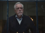 Succession star Brian Cox gets into character at final season premiere