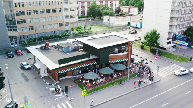 Vkusno i Tochka, Butyrskaya street, Moscow