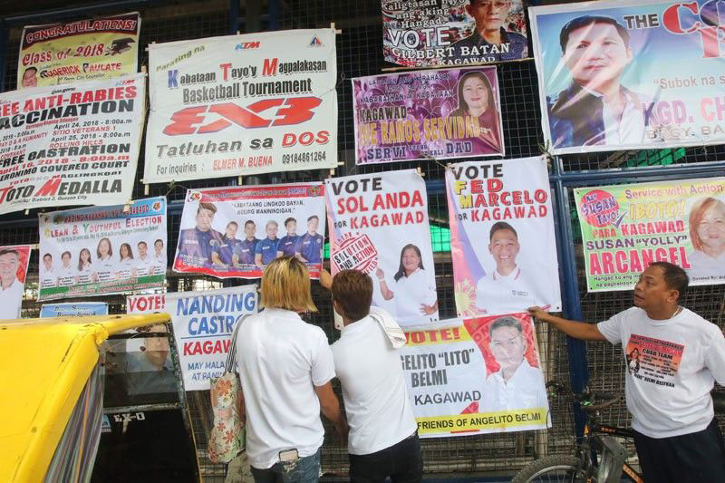 election-campaign-materials-BSKE2018-PHILSTAR-BOY-SANTOS