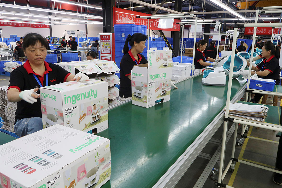 factory workers