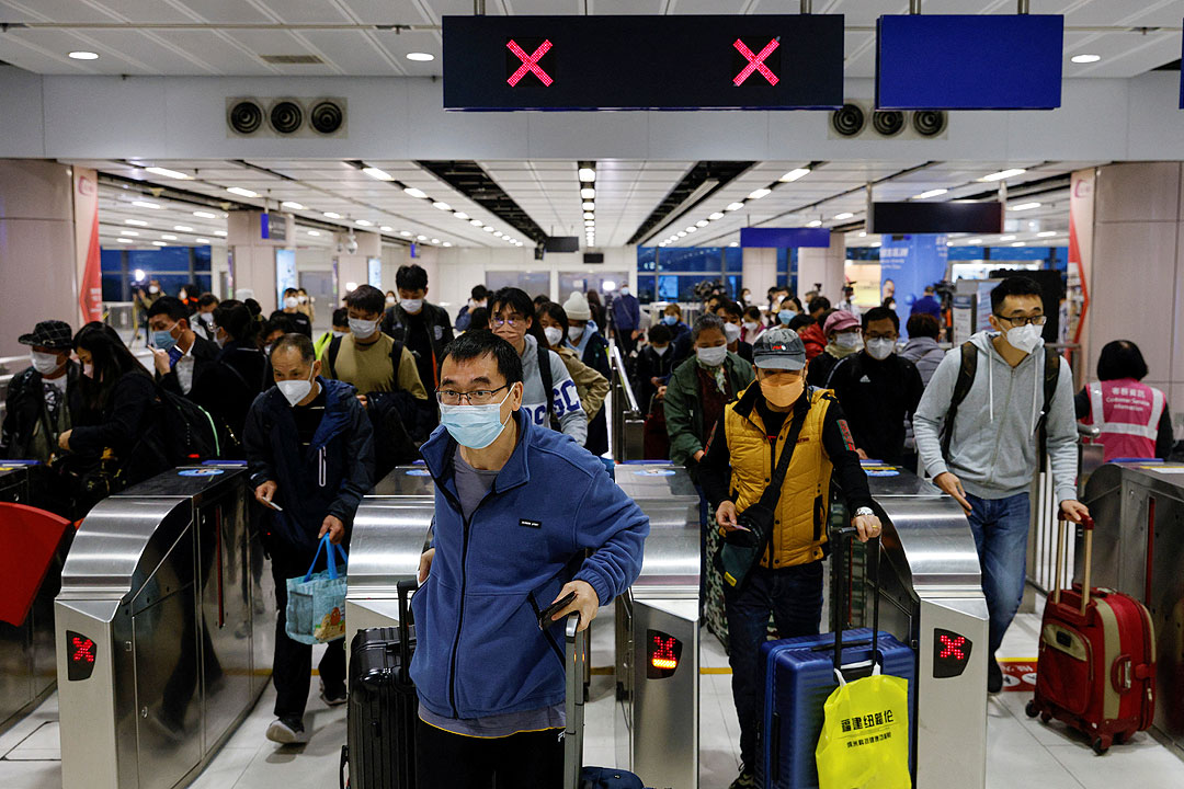Hong Kong, China-Travellers