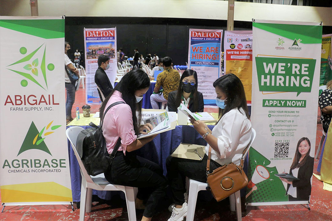 Job fairs, cash aid distribution set on Labor Day BusinessWorld Online