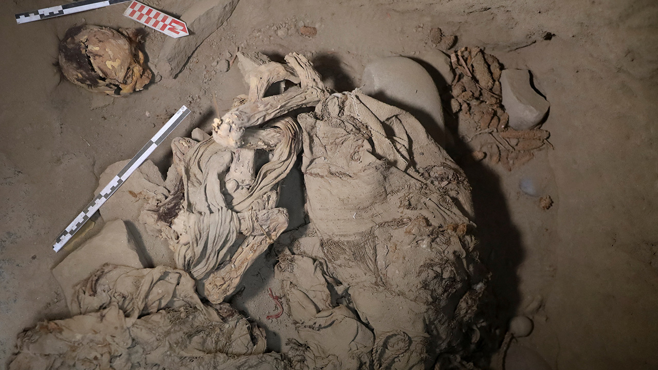 PERU ARCHAEOLOGY MUMMY