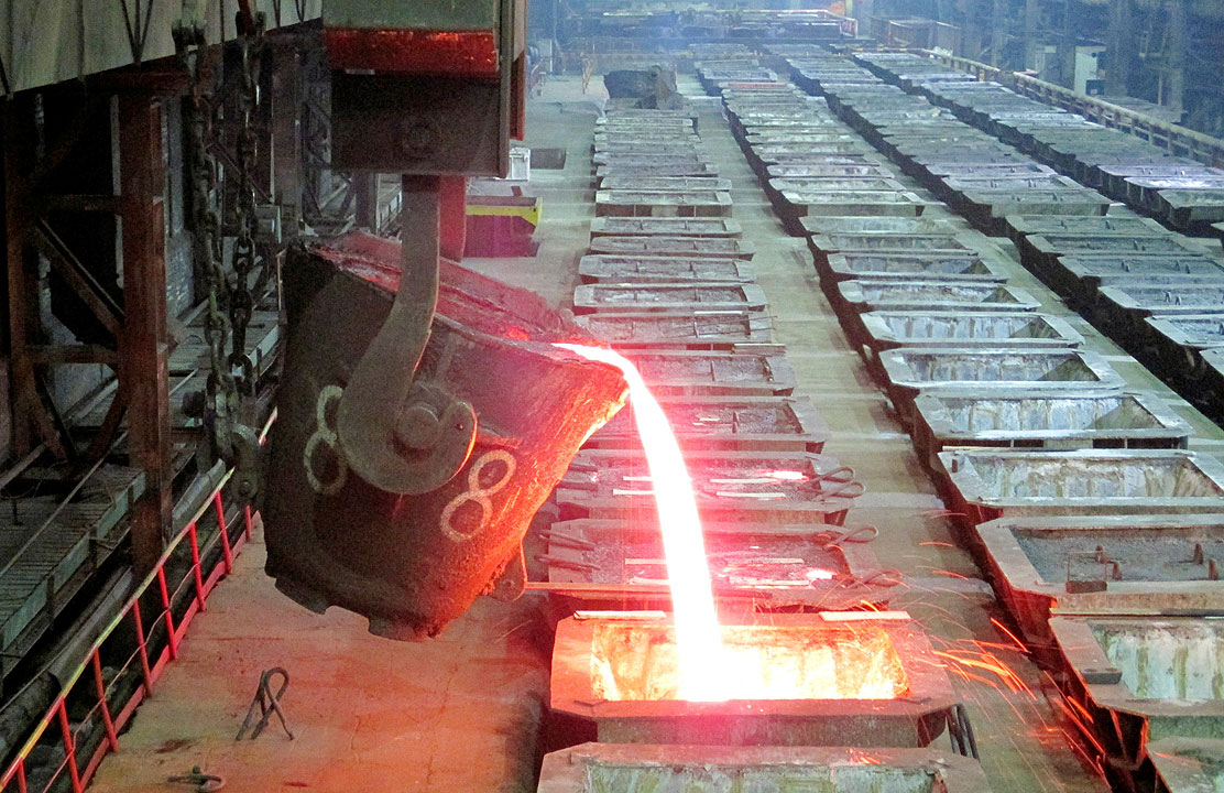 Russia-Molten nickel