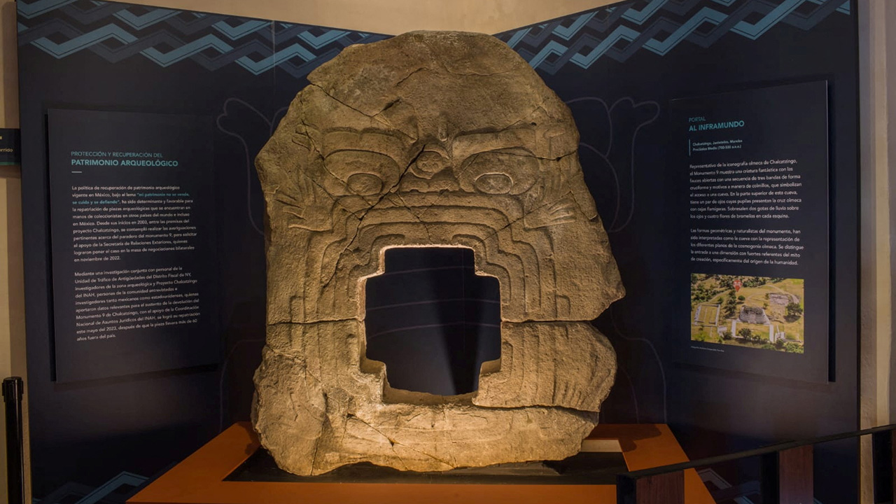 Earth Monster sculpture
