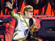 Elton John enthralls Glastonbury in final UK show