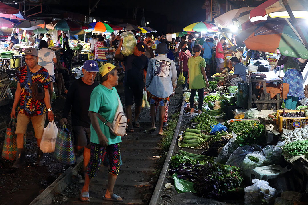 public market-vegetable vendor
