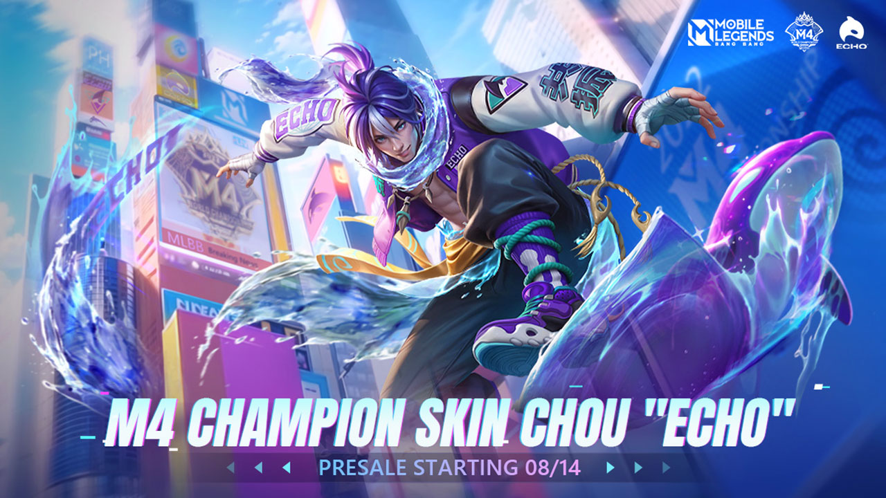 Moonton Games unveils M4 Champion Skin Chou