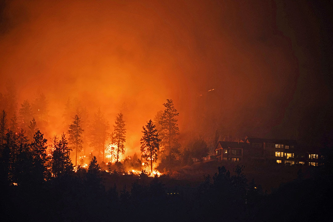 McDougall Creek wildfire