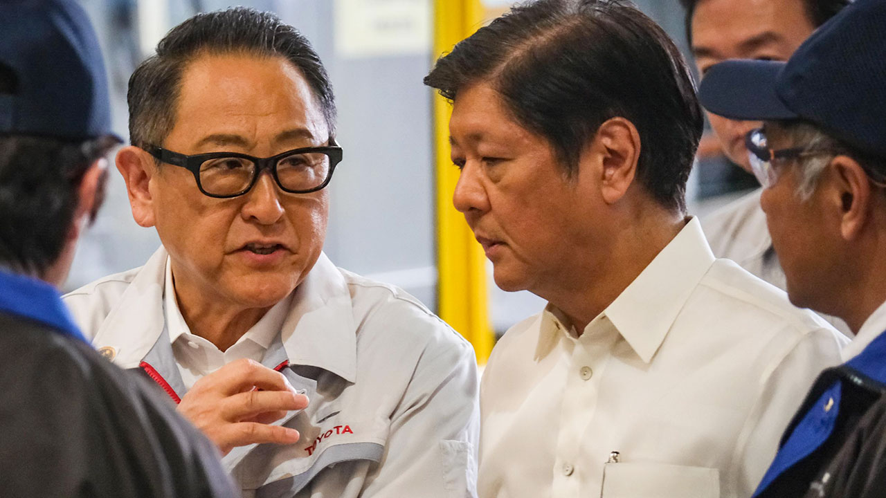Toyota Akio Toyoda-PBBM Marcos
