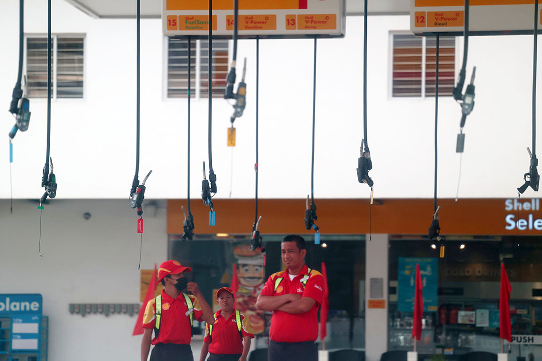 gas station-worker