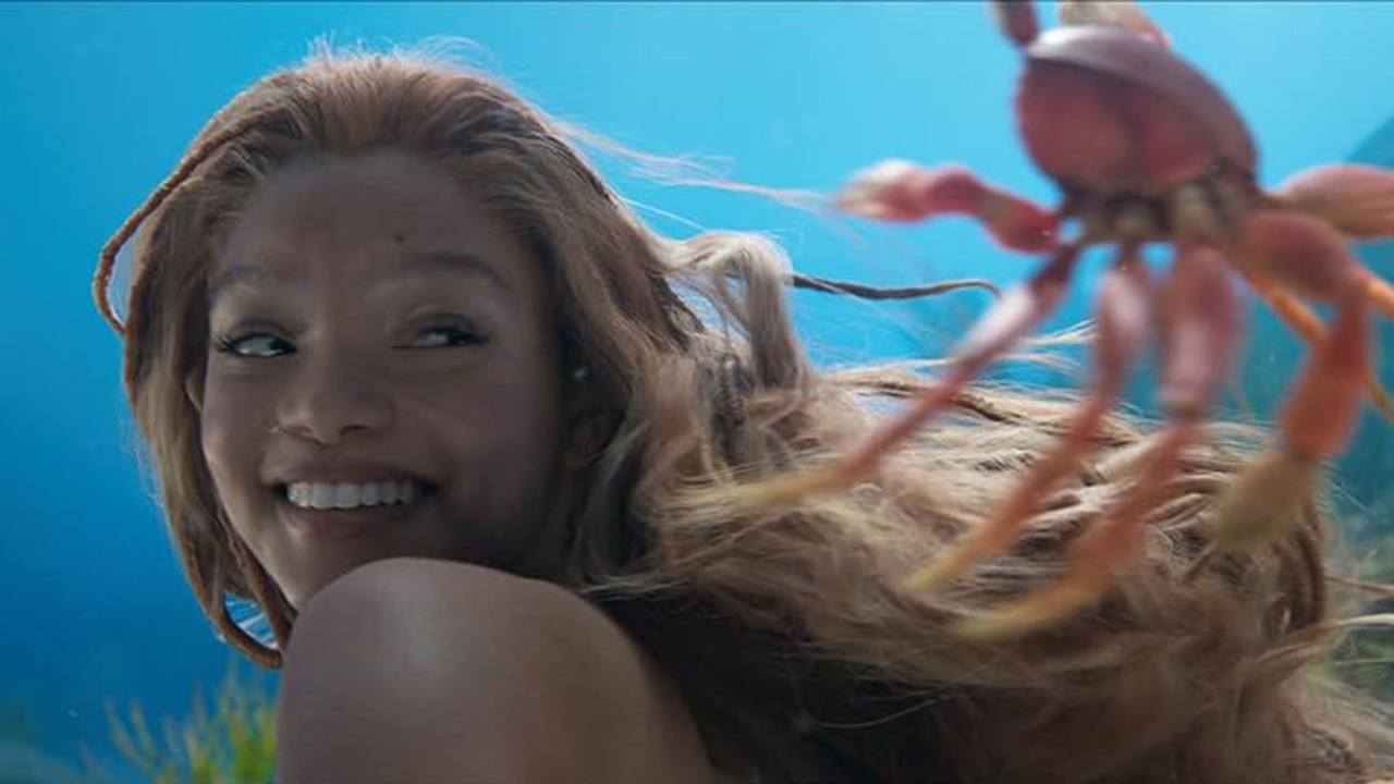 Halle Bailey and Daveed Diggs in The Little Mermaid (2023)