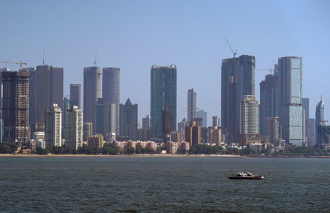 India-mumbai skyline