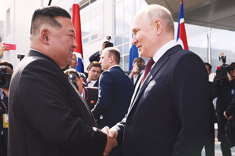 Kim Jong Un-Vladimir Putin