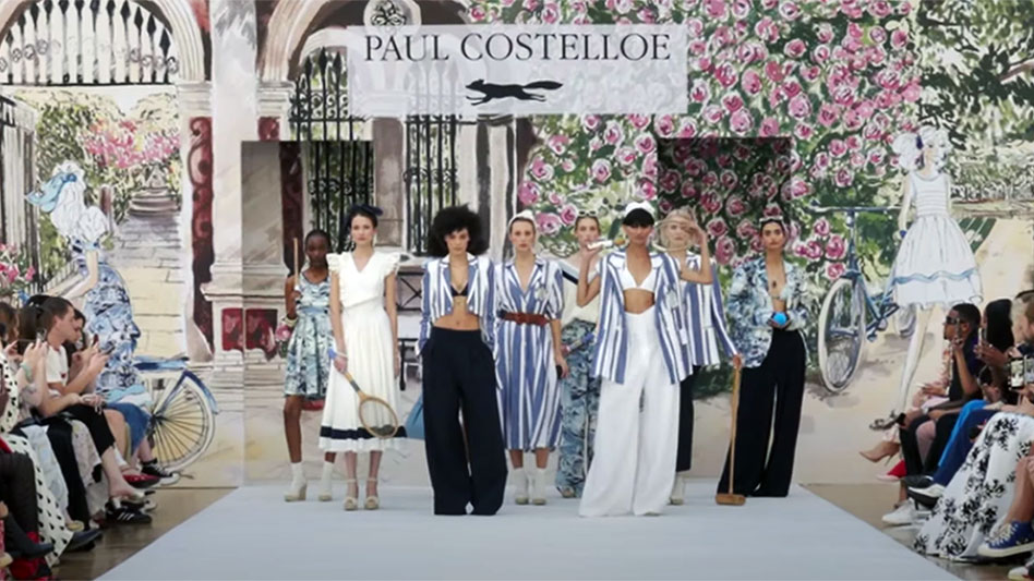 PAUL COSTELLOE fashion show